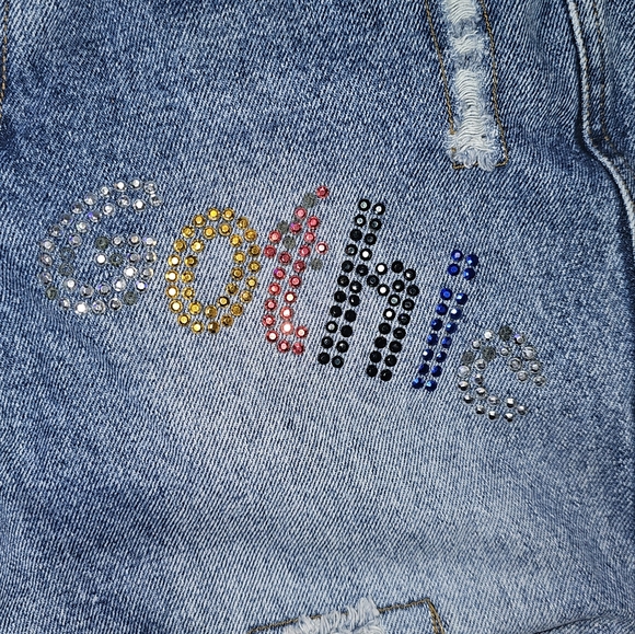 Vintage Hollywood studio bedazzled jeans - Picture 8 of 9